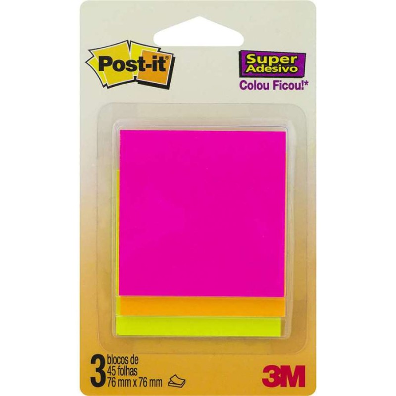Post-it 76x76 Neon yellow
